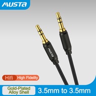3.5mm jack Male to Male Audio  1m,1.5m,2m  3.5mm Audio to 3.5mm Audio Jack Cable For phone Home  DVD audio cable