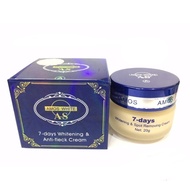 Amos White Cream Day Cream Night Amos 7 days Whitening Anti-fleck 20 gram