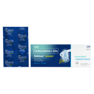 SOLMUX Carbocisteine + Zinc 1 Capsule