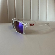 O Transparent Frame Sunglasses Driving Sunglasses Blue Shades-99