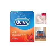 Durex Condom  Mutual Climax Feel Thin Together Ultra Thin Latex Condom Kondom Lelaki Nipis 超薄贴身杜雷斯避孕