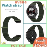 Nylon Smart Watch Strap Waterproof Wrist Strap for Amazfit T-Rex2 (Army Green)