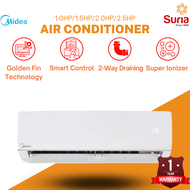 (DELIVERY KEDAH, PERLIS &amp; PENANG) Midea 1.0HP 1.5HP 2.0HP Fairy Non-inverter Air Conditioner AirCon AC 空调 (MSMF-10CRN8/MSMF-13CRN8/MSMF-19CRN8)