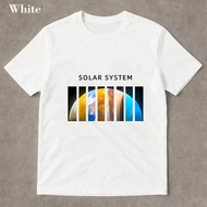Solar System Planets Design Summer Short Sleeve Tshirt