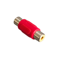 5PCS RCA Straight-through Audio and Video Female To Female Plug RCA Audio Lotus Butt Jack Socket Ada
