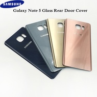 Original New Replacement For Samsung Galaxy Note 5 N920F N920T N920A N920 N9200 Back Glass Cover Rea