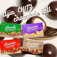 Aijia Sandwich Chocolate Ball Grape Almond Box [Exotic Snacks Easy Buy]
