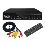 SET TOP BOX SANEX STB SN-1801 PENERIMA SIARAN TV DIGITAL DVB-T2