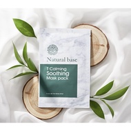 Naturalbase 6HA Blue Vital facial mask Sheet, T calming soothing facial mask sheet