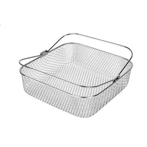 Air Fryer Basket 8.19Inch Square Air Fryer Basket for Instant Vortex Air Fryer,COSORI,Philips,Air Fr
