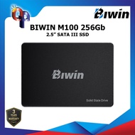 BIWIN M100 256Gb 2.5" SATAIII SSD Up to 550MB/s 5 Year Warranty