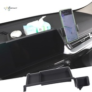 1Set Replacement Accessories Fit for BMW X1 U11 2023 2024 Central Control Dashboard Storage Organizer Tray with Phone Holder Mount Accessories