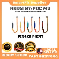 Redmi 9T/POCO M3 M2010J19CG, M2010J19CI Fingerprint Finger Button Sensor Flex Cable Ribbon