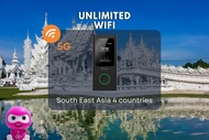 4G Pocket WiFi สำหรับใช้ในอินโดนีเซีย, สิงคโปร์, ไทย และเวียดนาม (รับที่สนามบินมาเลเซีย) โดย Roamingman