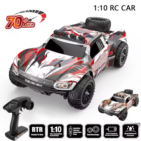 ENOZE 201E 1:10 70KM/H 2.4G RC Car 2845 Brushless 4WD Electric High Speed Off-Road Remote Control Dr
