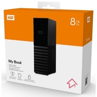 WD MYBOOK 8TB 3.5' USB3.0 EXT HDD (WDBBGB0080HBK) BLACK