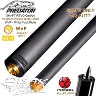 PREDATOR REVO 12.4 MM BULLET JOINT CARBON SHAFT - POISON CUE BILLIARD - STORYSTORE9