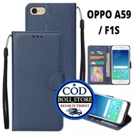 SALE!! CASING / CASE KULIT FOR OPPO F1S \ OPPO A59 - CASING DOMPET-