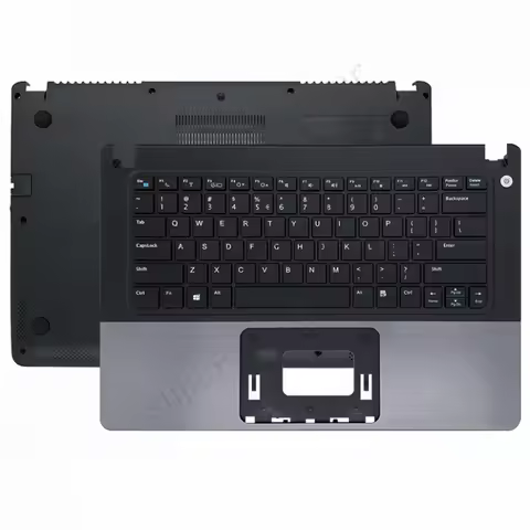 S+ Laptop Palmrest With keyboard Bottom Case For Dell Vostro 5460 5470 5480 P41G