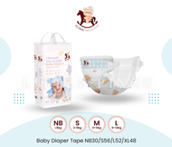 Iconic Babycare Baby Diaper Pants M48/L44/XL38/XXL32