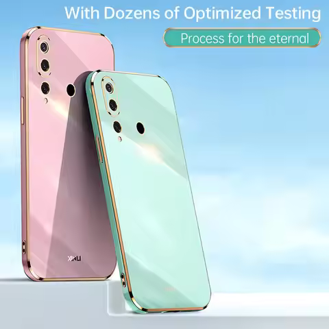 Plating Silicone TPU Case For Huawei Nova 4 VCE L22 Shockproof Soft Back Cover Coque for Huawei Nova