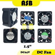 (1pc) DC Fan DC24V ( 1.5" ) ( 2 Wire / 3 Wire )