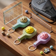 GANTUNGAN Owhale Keychain Padel Clicker Pastel Paddle Pickle Ball Fidget Clicker Clicker Keychain