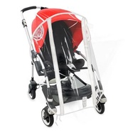 Universal Waterproof Pram Rain Cover Transparent Wind Dust Shield Zipper Open for Bugaboo bee5 Bee3 