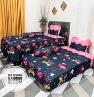 Sprei Sorong Motif Shabby Sorong Flamingo Sprei Shabby Flamingo Sprei Murah Sprei Shabby Flamingo No