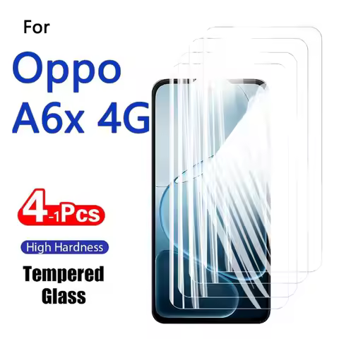 1-4PCS Screen Protector For Oppo A6x A6 6x A 6 X 4G Tempered Glass Crystal High Aluminum Anti Scratc