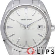 精工 Grand Seiko 石英錶 40mm Heritage 系列Grand Seiko男士石英錶 SBGV221/9F82-0AF0 帶盒 不鏽鋼男士腕錶 銀色拋光 成色極佳 [二手]