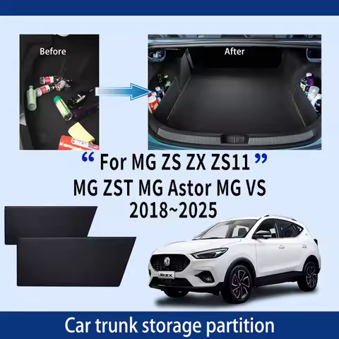 For MG ZS ZX ZS11 2018~2025 MG ZST VS Car Thickening Trunk Storage Partition Multifunction Storage B