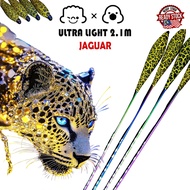 Joran Teleskopik 5/5 Ultra Light 2.1m 7ft ( JAGUAR ) Udang Galah Prawn Rod Pancing Kolam