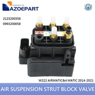 Air Suspension Strut Block Valve for Benz W222 AIRMATIC W222 4 MATIC 2014-2021 W221 W164 W166 W212 W
