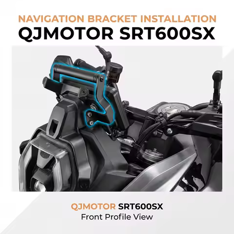 Motorcycle Navigation Bracket For QJMOTOR SRT 600 SRT600S SRT550SX SRT600SX SRT550S 2024-2026 2025 P