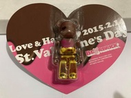 Bearbrick 100% Valentines Day 2015 情人節 Rabbrick Be@rbrick Chrome 400% Baby Kaws valentine