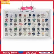 50PCS/Box Geology Rock Specimen Colorful Geology Science Educational Toy Decorative for Rock Crystal