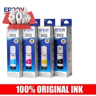 หมึกเติมของแท้ Epson รุ่น 003 /T00V สีดำ/สีฟ้า/สีชมพู/สีเหลือง สำหรับ Printer L3110/L3150/L1110 （บรรจุภัณฑ์กล่องสีเดิม) #หมึกเครื่องปริ้น hp #หมึกปริ้น   #หมึกสี   #หมึกปริ้นเตอร์  #ตลับหมึก