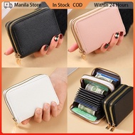 Zipper Card Wallet Multiple Card Holder Wallet Credit Card Wallet Coin Card Wallet