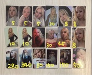 出blackpink小卡 Rosé小卡Rose小卡Rosie 小卡