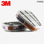 <ARZ>3m Gas Mask Cartridge Filter 6001 Organic Vapor Fit 3M 6800 Respirator