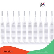 lazada3 แปรงทำความสะอาดห้องอาบน้ำมัลติฟังก์ชั่น ขุดหัวฝักบัว แปรงทำความสะอาดรูโทรศัพท์มือถือ 10 ชิ้น