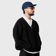 Noforty Project Oversize Knitwear Kimono Sandy Black