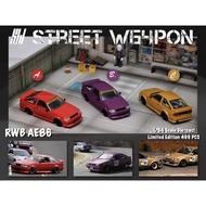 STREET WEAPON 1/64 TOYOTA LEVIN AE86 WIDEBODY