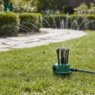 [Homyl] Automatic Whirling Sprinkler Multiple Spray Arms Multi Head Sprinkler for Yard