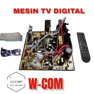 New Mesin Tv Tabung Digital/Analog/Tanpa Tuner China Wcom Toras 14Inch