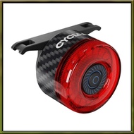 CY120 Carbon Fiber Bicycle Smart Brake Taillight Automatic Wake-Up After Warning Back Light TYPE-C f