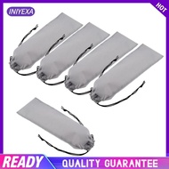 [Iniyexa] Pack of 5pcs Waterproof Drawstring Storage Bag For Hair Straighteners &amp; Curling Wands &amp; Flat Iron