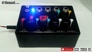Mini Mixer 5 Channel (Vocal Version) Support Efect Delay (Speed) dan Reverb (Echo)
