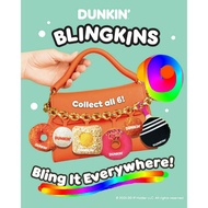 Dunkin Blingkins Donut Bag Charm Authentic